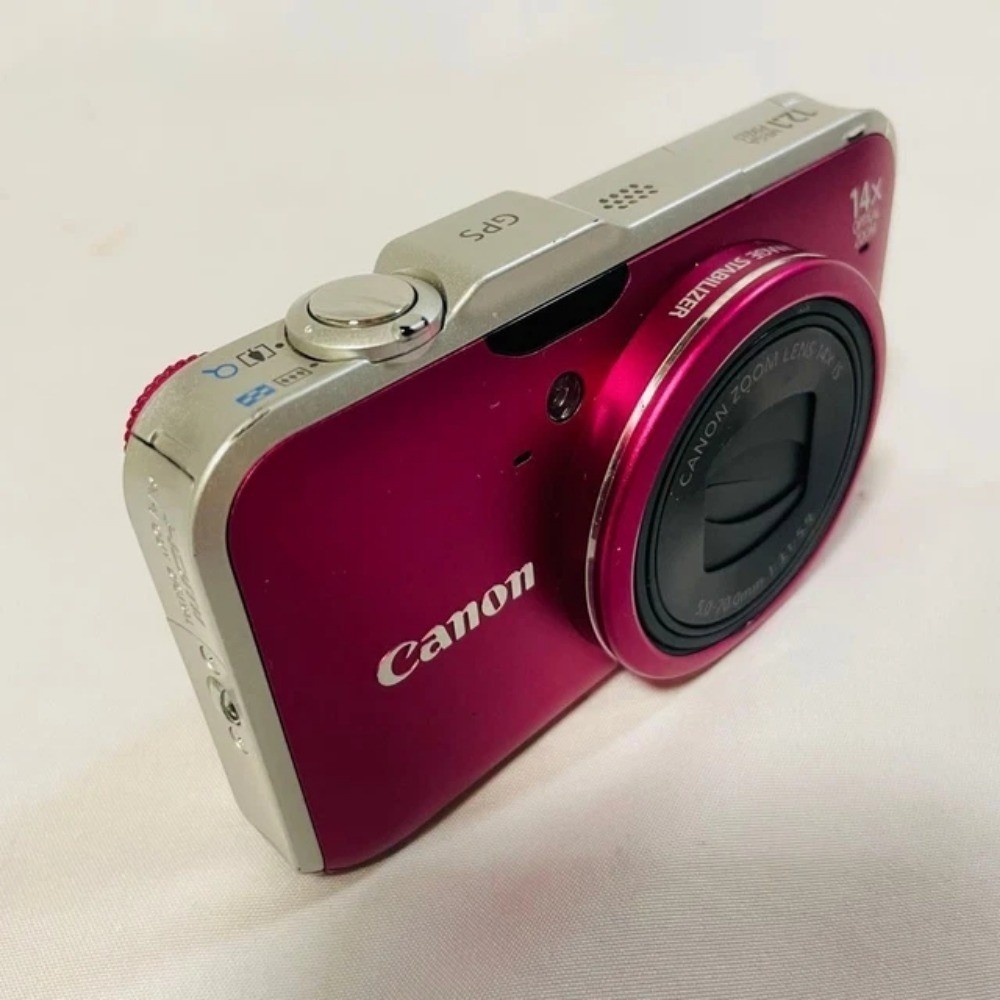 Canon PowerShot SX230 HS CMOS Digital Camera 12.1MP Pink Image