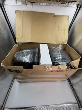 6.5" Outdoor Patio Speaker Pair 150W, 2-Way Swivel/Pivot Mount IP54 Black AP650