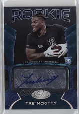 2021 Certified Rookie Signatures Mirror Etch Teal /15 Tre' McKitty Auto 1gk6