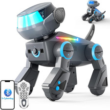 Remote Control Robot Dog for Kid,Smart Programmable Robotic Dog with Multi-Color
