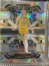 Panini 2024 Select WNBA Silver Prizm Rookie Cameron Brink #56 Concourse Sparks
