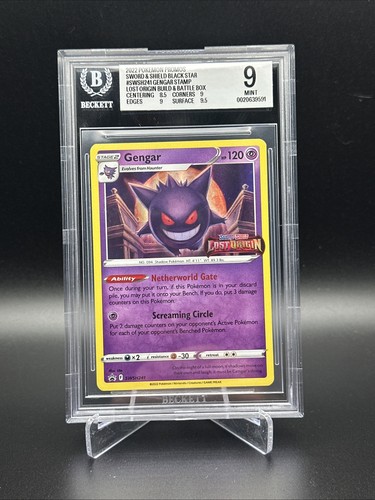 Gengar graded BGS 9 for sale on eBay