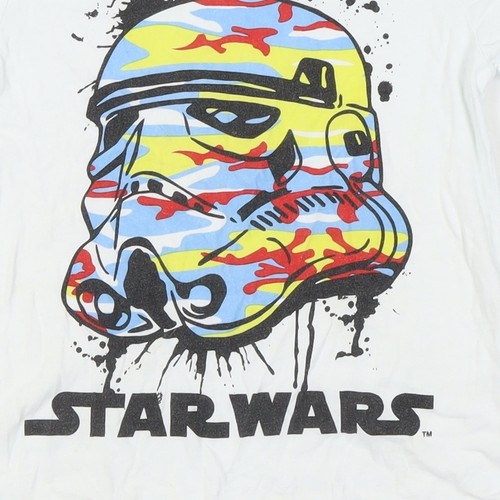 Pop Gear Boys' White Star Wars T-Shirt, Short Sleeve, 6-7 Years - Picture 6 of 12