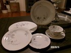 MINT 6 PC PLACE Set Tirschenreuth Bavaria Enchanting 2603 Platinum Trim Germany — photo 1