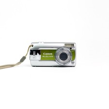 Canon PowerShot A470 Green - Vintage Digital Camera with Flash -Tested  Working