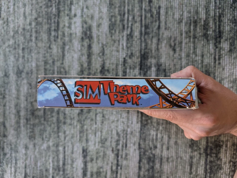 Sim Theme Park PC Big Box CIB Complete w/ Manual & Inserts 1999 EA - Image 4 of 4