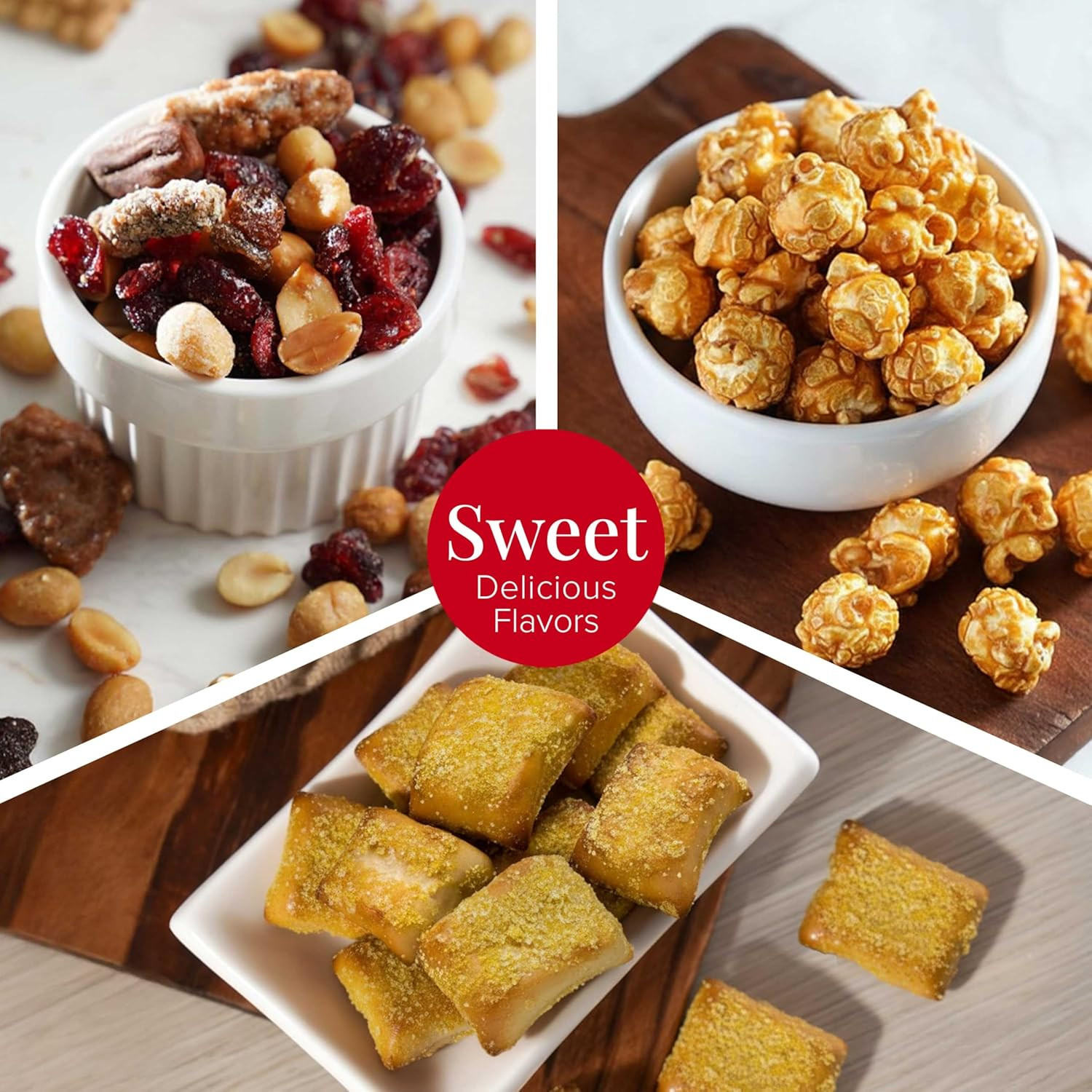 Gift Basket – Gourmet Snack & Chocolate Food Gifts Christmas Holiday, Women, Men