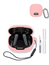 Case for Anker Soundcore Liberty 4 NC True Wireless Earbuds,Soft Pink
