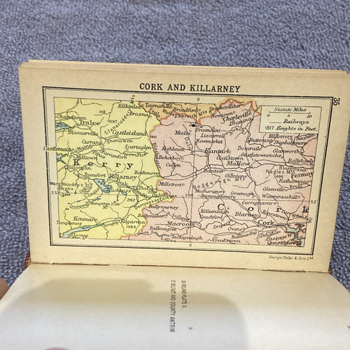 1918 World Atlas Book Aspry & Co 145 Coloured Plates - Picture 4 of 13