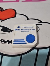 Nyko MagicGate For Sony Playstation 2 PS2 8MB White Blue Memory Card PS-80516