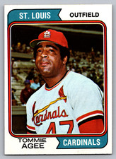1974 Topps #630 Tommie Agee St. Louis Cardinals
