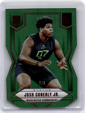 2025 Panini Donruss Elite Josh Conerly Jr. RC Rookie 7/9 Commanders Oregon #183