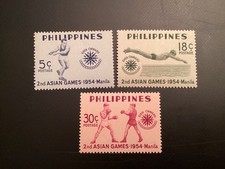 ICOLLECTZONE Philippines 610-12 sports XF NH (E000-336)