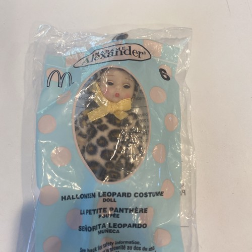 Neu in Verpackung McDonald’s Madame Alexander Halloween Leopard Kostüm Puppe #6 (2003)