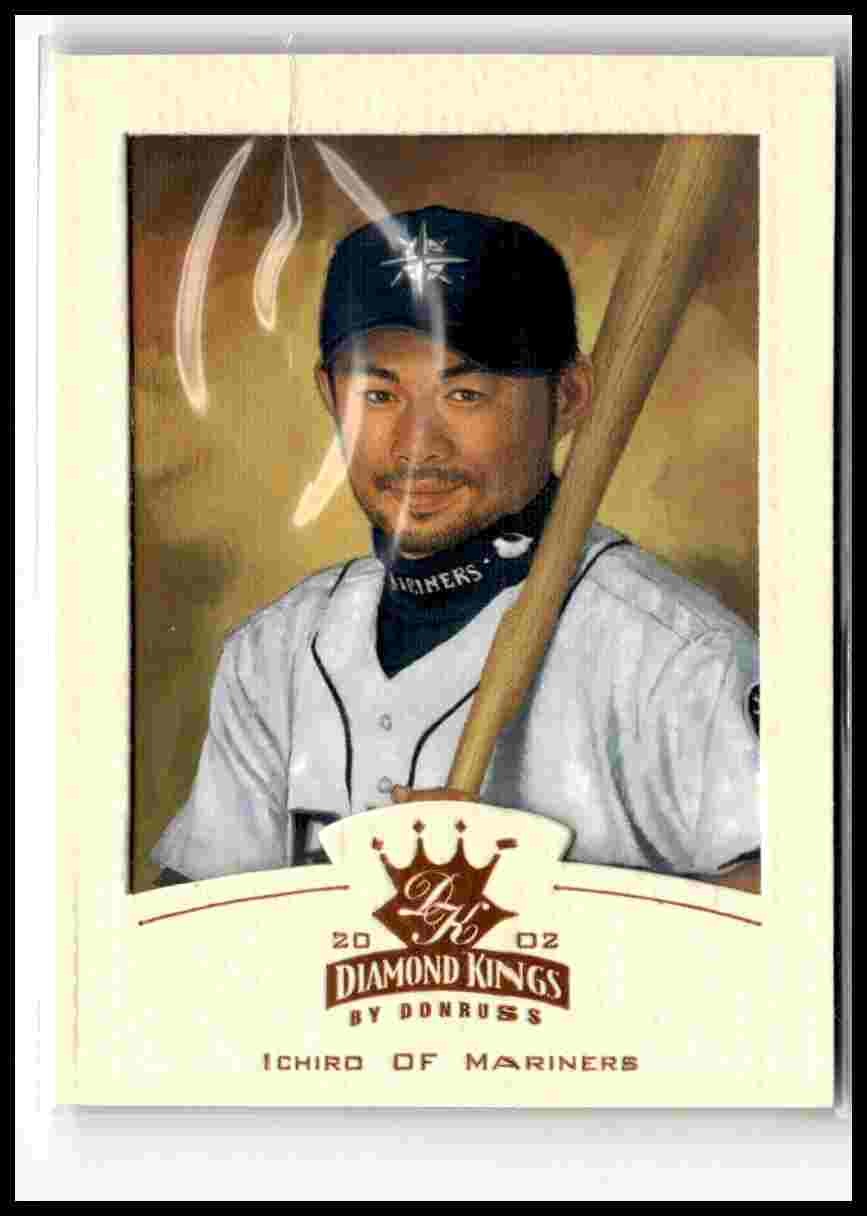 2002 Donruss Diamond Kings #74 Ichiro Suzuki Bronze Foil