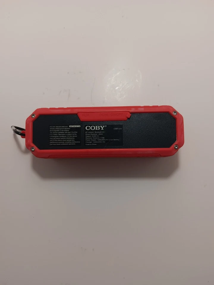 Bluetooth Speaker - Coby CSBT-322 New - Image 3 of 4