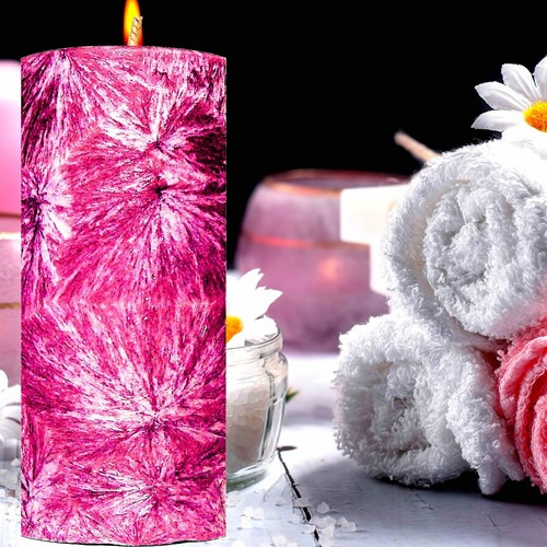 Coconut Pineapple Scented Pillar Candle Choose Colour/Size Hand Crafted - Picture 5 of 26