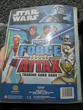 Force Attax Clone Wars Binder with Cards And Limited Edition