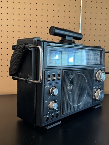 Vintage Rhapsody AM CB SW1 SW2 FM TV1 TV2 AIR WB PB MULTIBAND RECEIVER RY-610 - Photo 9/13