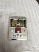2004-05 Upper Deck Exquisite Collection Dorell Wright /225 RC Patc Auto Heat DD5