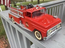 Vintage Tonka Truck Pressed Steel Pumper Fire Truck 1963-1964 (NICE!)