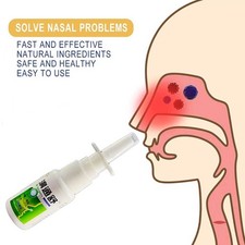 1Pc 100% Pure Herb Nasal Spray Treatment Traditional Medical  Nose Care Spray 