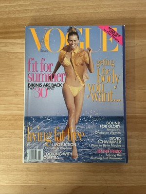Vogue May 1996 Fit For Summer Living Fat Free Liposuction, Close