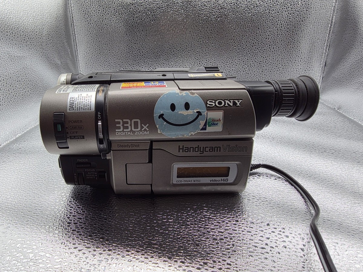 SONY Handycam CCD-TRV45 Hi8 ナイトショット搭載 Sony Hi8 Handycam CCD-TRV318 Video Camcorder Night Shot
