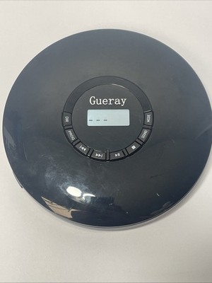 Gueray Portable CD Player with LCD Display ZL1901 (Rechargeable Battery) Tested