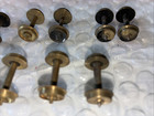 All 16 brass wheels, some blackened. See photos, some are different than others — photo 3