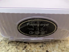 Folding Dryer Mini Clothes Dryer Machine Portable Foldable Purple
