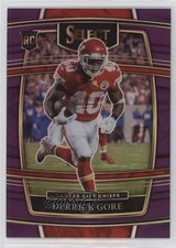 2021 Panini Select Concourse Purple Prizm 18/75 Derrick Gore #84 x5u