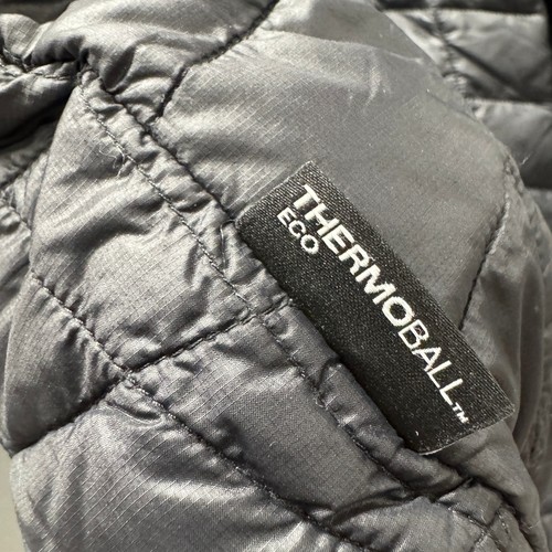 The North Face Jacket Youth Large Black Thermoball Eco Full Zip Quilted Nylon - Picture 6 of 10
