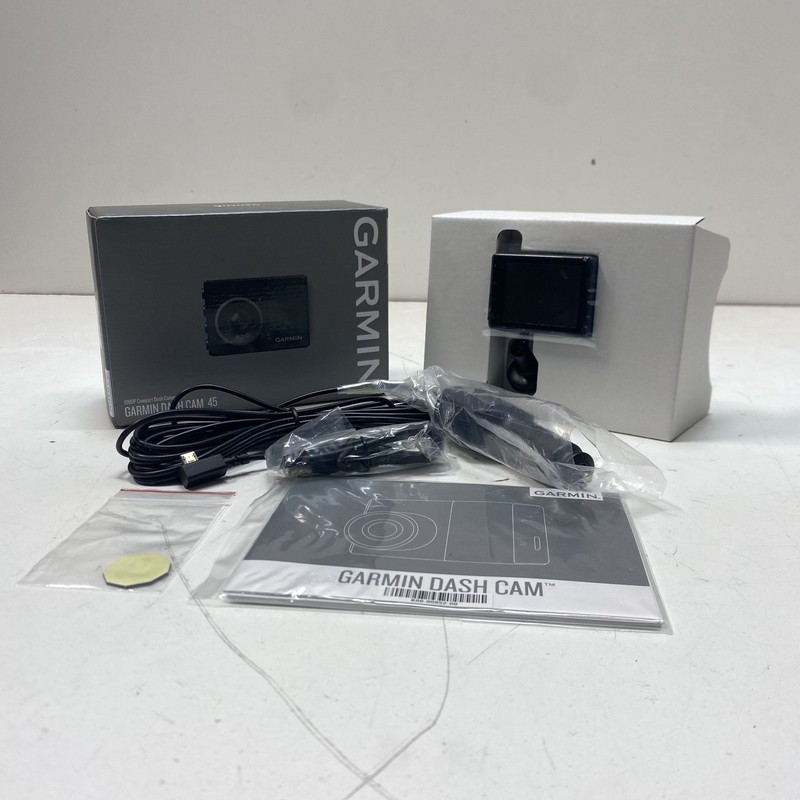 Garmin Dash Cam 45 1080p Compact Dash Camera Complete In Box CIB