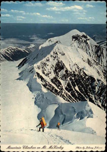 Denali,AK Mountain Climbers on Mt. McKinley Alaska Arctic Circle Enterprises - Picture 1 of 2