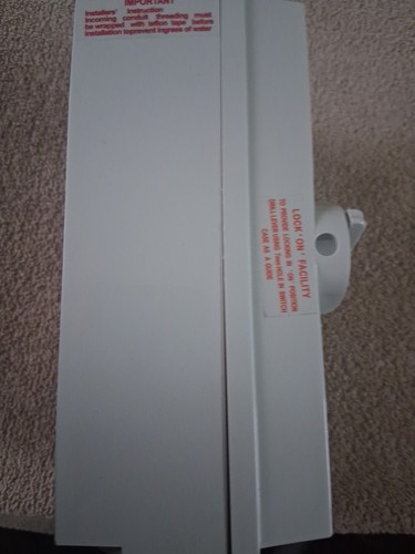 Interruptor de aislamiento, interruptor de aislamiento de seguridad, interruptor de aislamiento de seguridad de 3 polos - Imagen 7 de 7