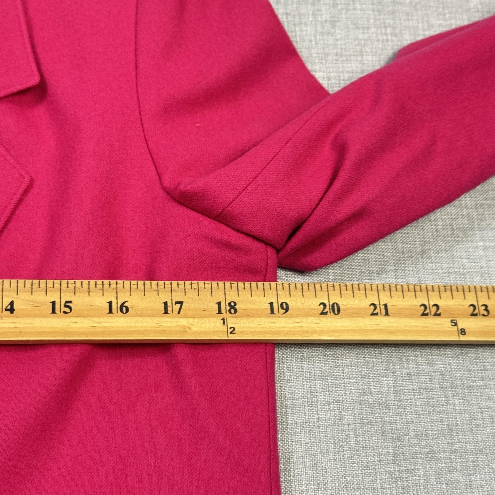 Pendleton Blazer Womens 8 Pink Basic Jacket Mid-L… - image 10