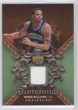 2007-08 Upper Deck Artifacts Divisional Green Deron Williams #DA-DW 0i0
