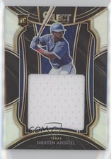 2021 Panini Select Rookie Jumbo Swatches Holo Prizm 63/250 Sherten Apostel 0px