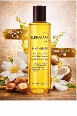  Oleo Aceite de  Argan Terramar repair damaged hair & heat Protection 98ml    