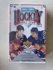 1991-92 Upper Deck NHL-LNH Hockey Factory Sealed Hobby Box 36 Packs