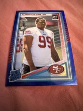 2025 Panini Donruss Optic - Rated Rookie Alfred Collins #237 Blue Hyper Prizm...