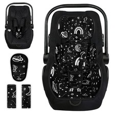 Infant Car Seat Insert with 3 Straps Covers, Ultra-Thick Baby Car Seat Space