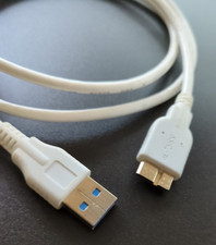 3FT Super-Speed USB 3.0 Type A to Micro USB 3.0 Cable White