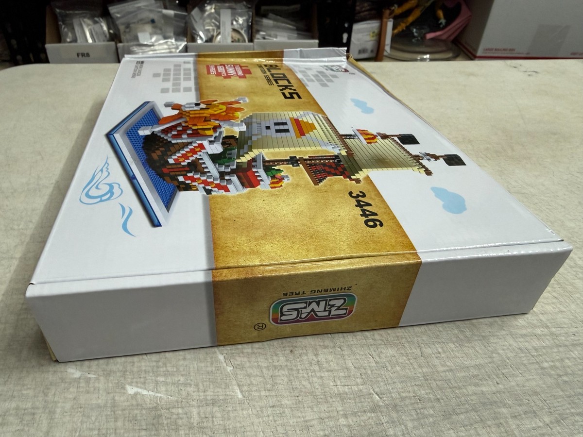 ZMS Blocks 3446 Thousand Sunny Pirate Ship One Piece Anime 1680