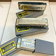 Campfire Companion Harmonicas With Cases - Key of A / A Pitch - Diatonic