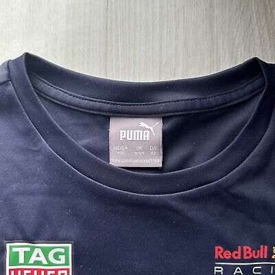 New Puma Red Bull Racing Official Teamline T-Shirt 2021 New Puma Red Bull Racing Official Teamline T-Shirt 2021