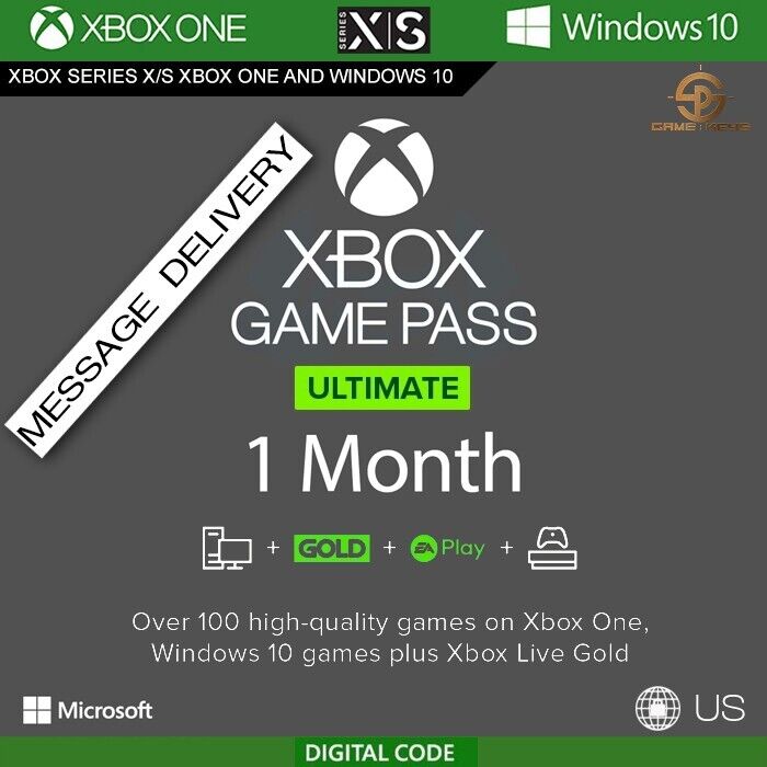 Buy Xbox Game Pass Ultimate 1 Month Non-Stackable - Xbox Live Key