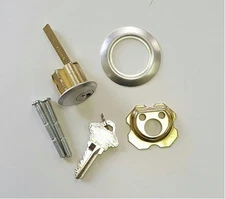 NEW Garage Door Lock Key Lock Cylinder Keyed alike