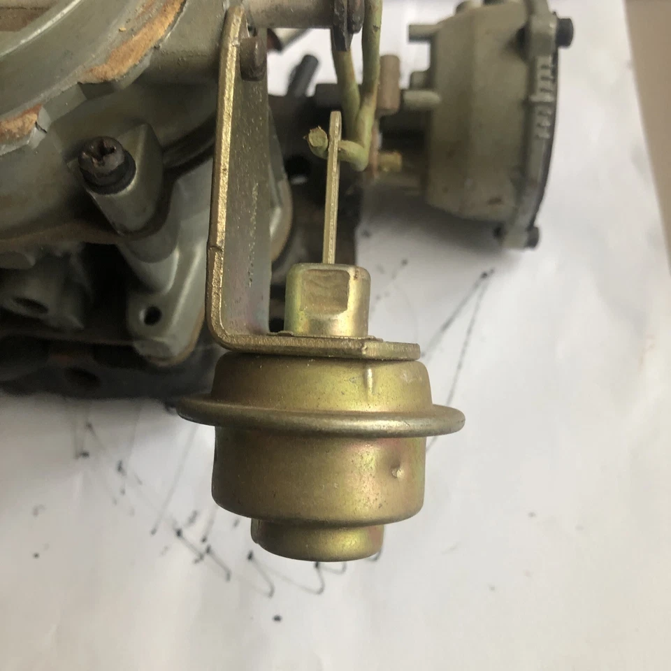 1973 - 74 PONTIAC TEMPEST LEMANS ROCHESTER 2 枪管化油器 350 V8 PO 256 R — 第 4/4 张图片